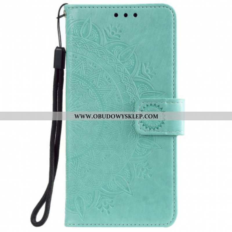 Etui Folio do Xiaomi Redmi Note 10 5G Mandala Słońca