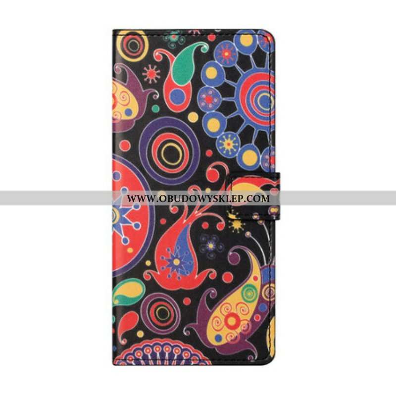 Etui Folio do Xiaomi Redmi Note 10 5G Projekt Galaktyki