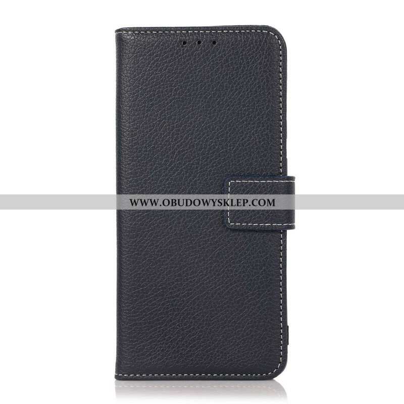 Etui Folio do Xiaomi Redmi Note 10 5G Tekstura Liczi