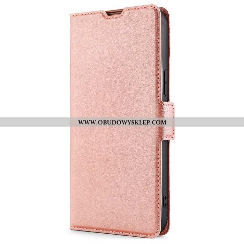 Etui Folio do Xiaomi Redmi Note 10 Pro Styl Z Bardzo Delikatnej Skóry