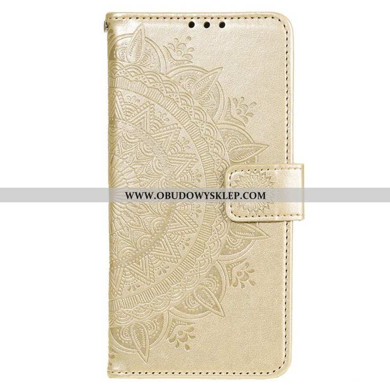 Etui Folio do Xiaomi Redmi Note 11 / 11S Mandala Słońca