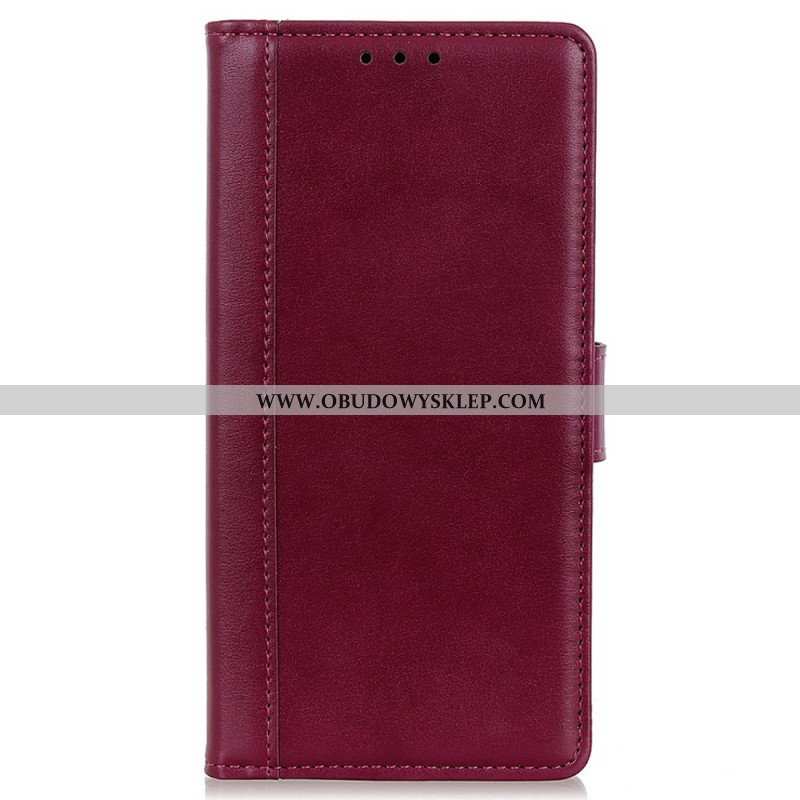 Etui Folio do Xiaomi Redmi Note 11 Pro Plus 5G Stylizacja Skóry