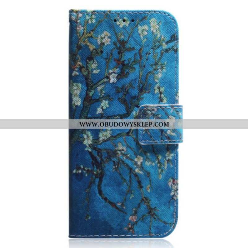 Etui Folio do Xiaomi Redmi Note 12 4G Kwitnące Gałęzie