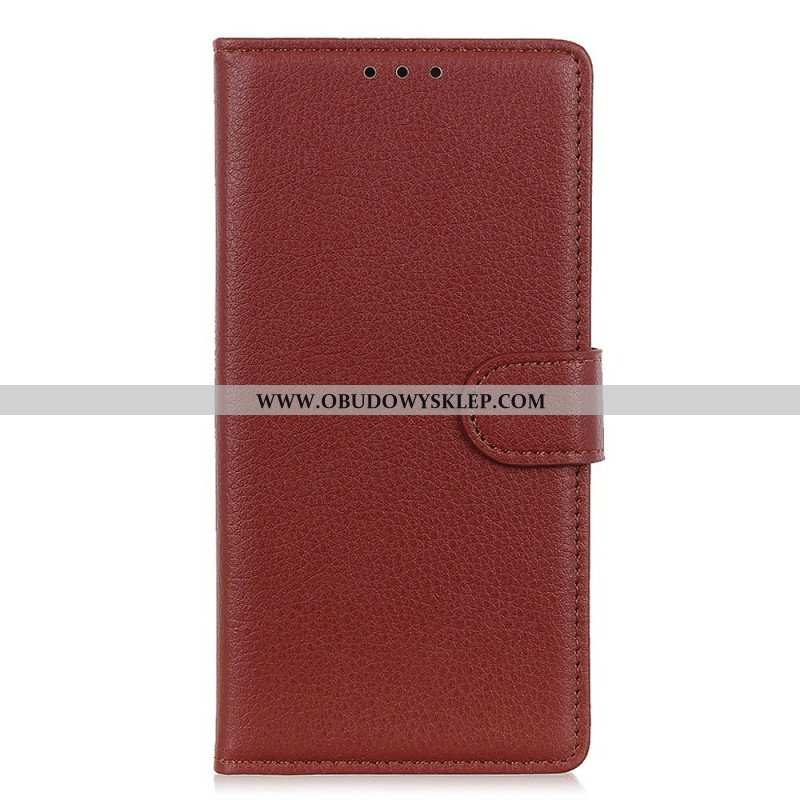 Etui Folio do Xiaomi Redmi Note 12 4G Tradycyjna Sztuczna Skóra