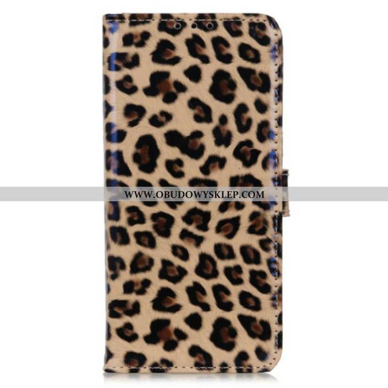 Etui Folio do iPhone 13 Pro Lampart