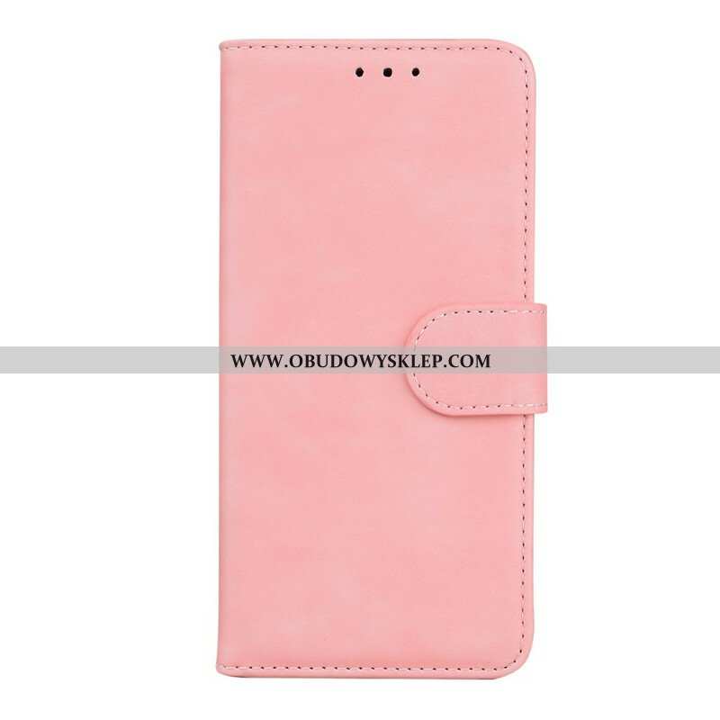 Etui Folio do iPhone 13 Pro Max Stylowa Skórzana Moda