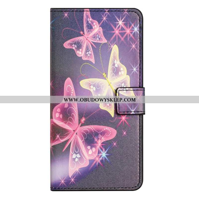 Etui Folio do iPhone 14 Motyle