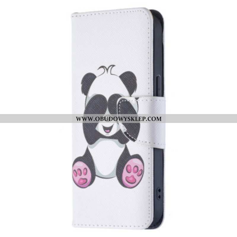 Etui Folio do iPhone 15 Panda