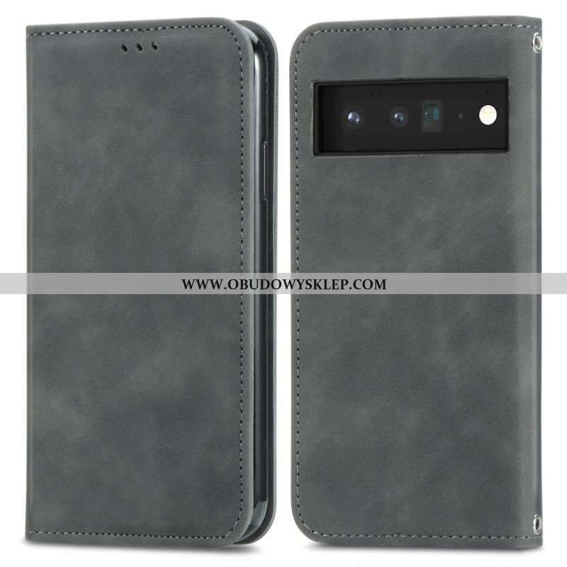 Etui Na Telefon do Google Pixel 6 Pro Etui Folio Dotykowy Design W Stylu Vintage