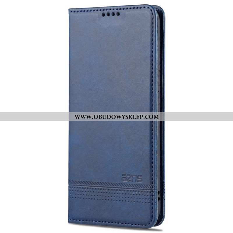 Etui Na Telefon do Honor 50 Etui Folio Stylizacja Skóry Azns