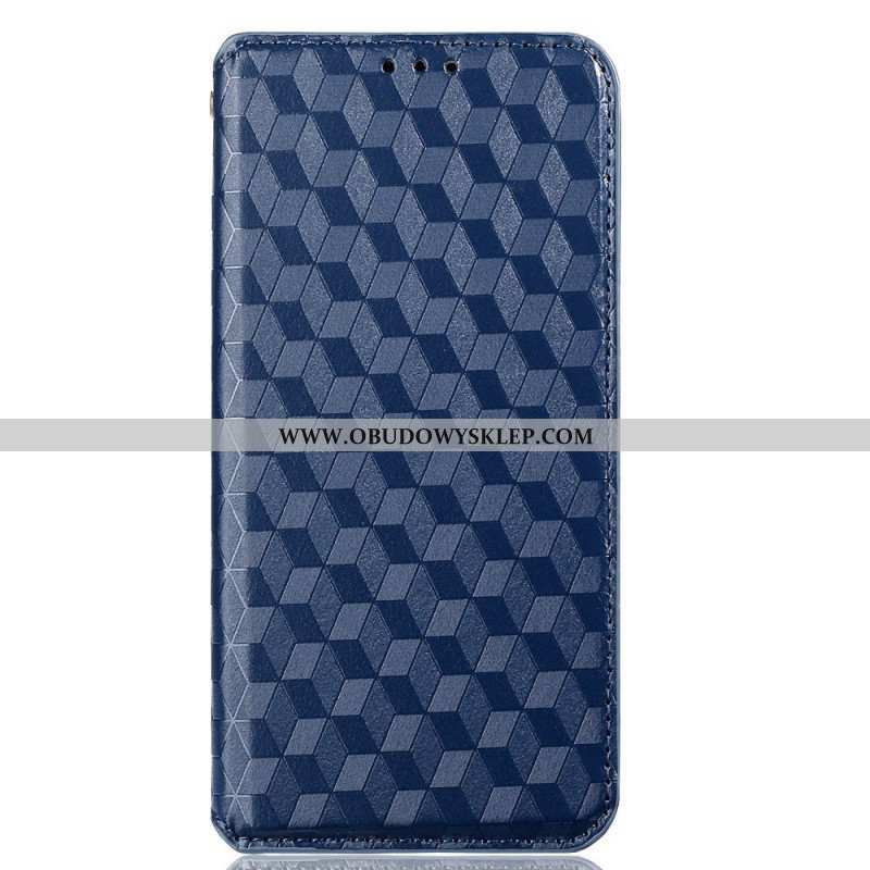 Etui Na Telefon do Honor Magic 4 Lite 5G Etui Folio Skórzany Efekt Tekstury 3d