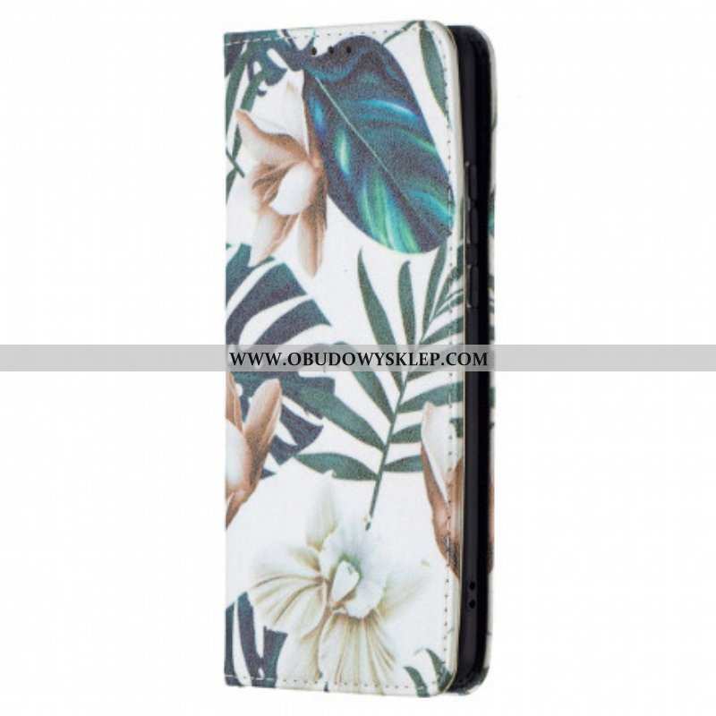 Etui Na Telefon do Huawei P50 Pro Etui Folio Liście