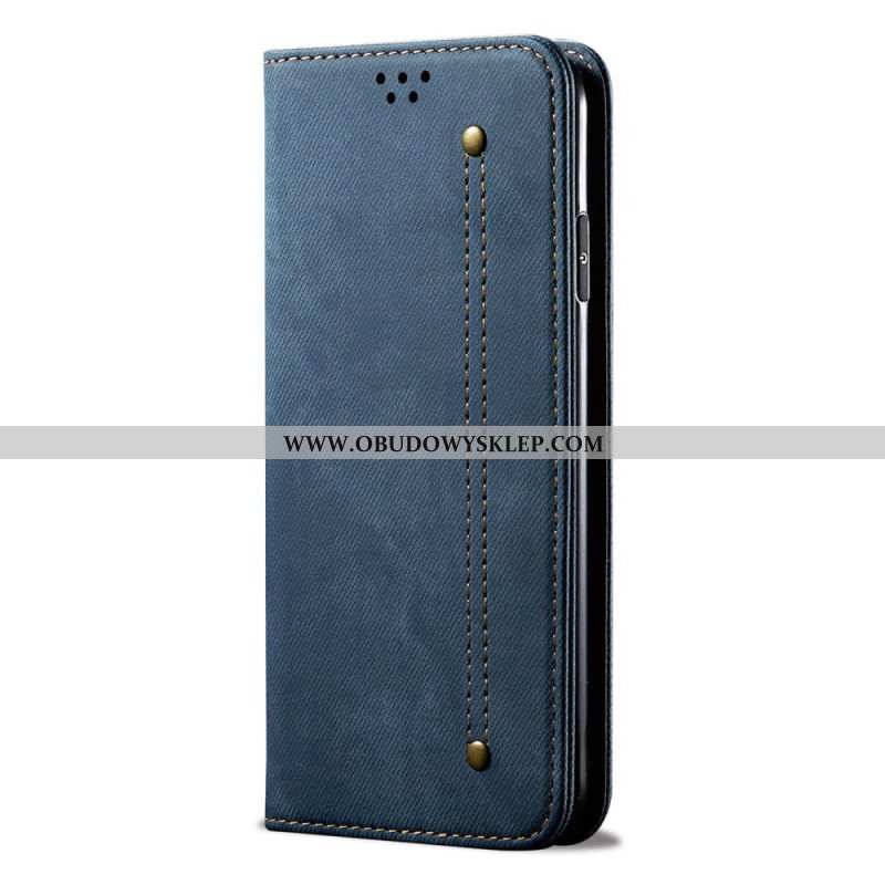 Etui Na Telefon do Huawei P60 Pro Etui Folio Tkanina Dżinsowa