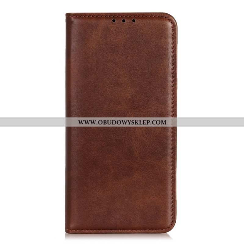 Etui Na Telefon do Motorola Edge 40 Pro Etui Folio Elegancka Dwoina Skórzana