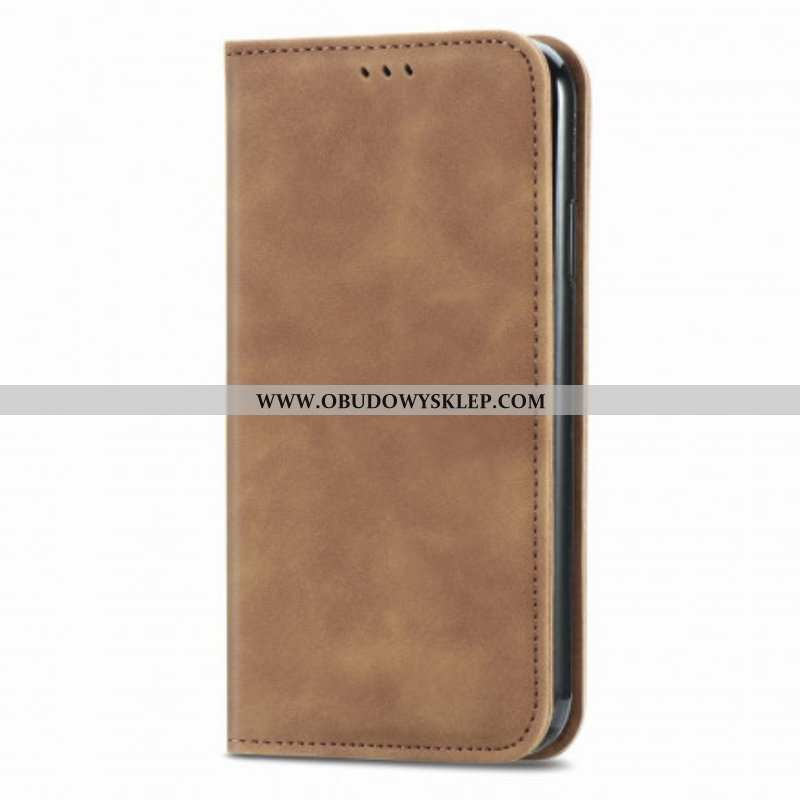 Etui Na Telefon do Oppo A54 5G / A74 5G Etui Folio Dotyk Skóry