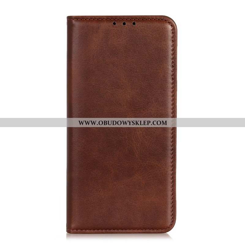 Etui Na Telefon do Oppo A74 4G Etui Folio Elegancka Dwoina Skórzana