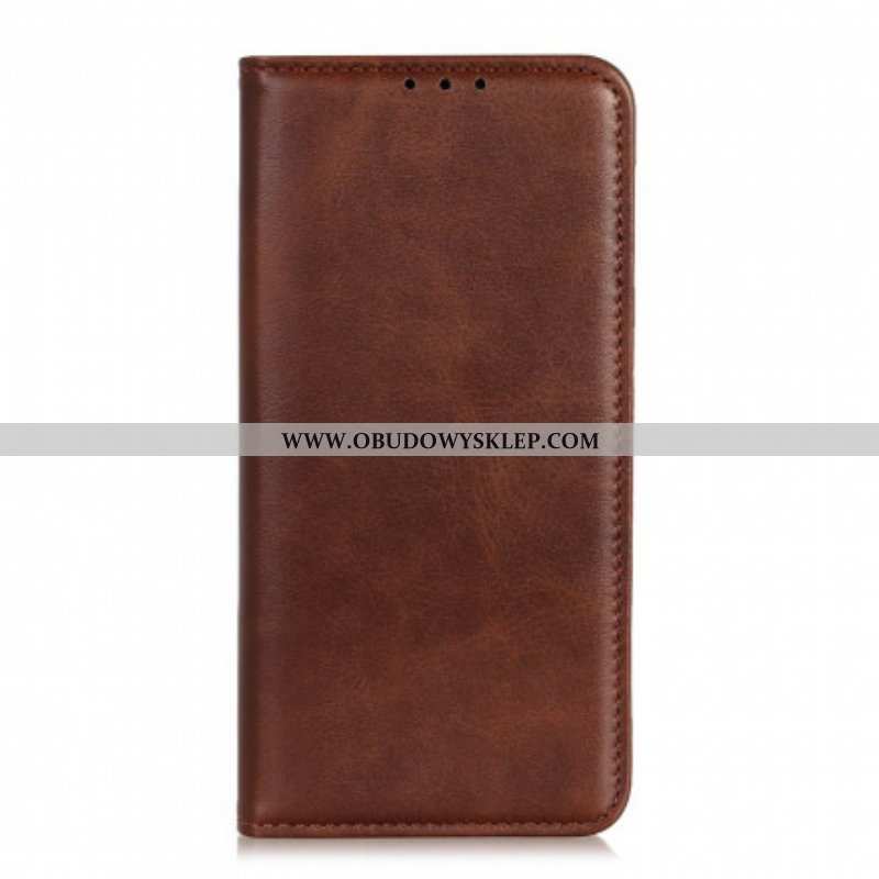 Etui Na Telefon do Realme 8 / 8 Pro Etui Folio Elegancka Dwoina Skórzana