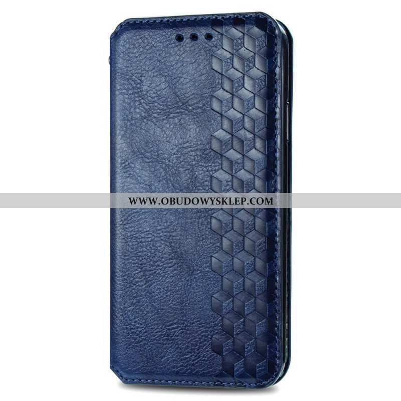 Etui Na Telefon do Samsung Galaxy A13 5G / A04s Etui Folio Skórzany Efekt Diamentowej Tekstury