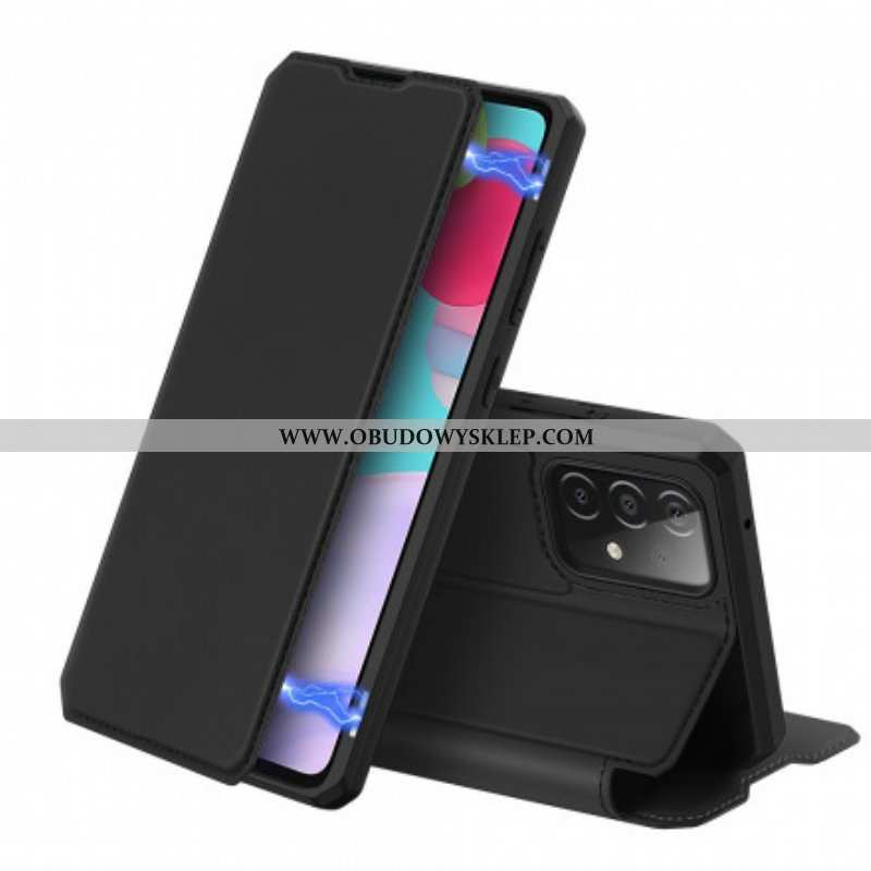 Etui Na Telefon do Samsung Galaxy A52 4G / A52 5G / A52s 5G Etui Folio Skóra Serii X Dux Ducis