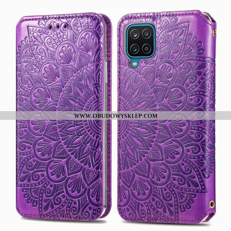 Etui Na Telefon do Samsung Galaxy M12 / A12 Etui Folio Mandala