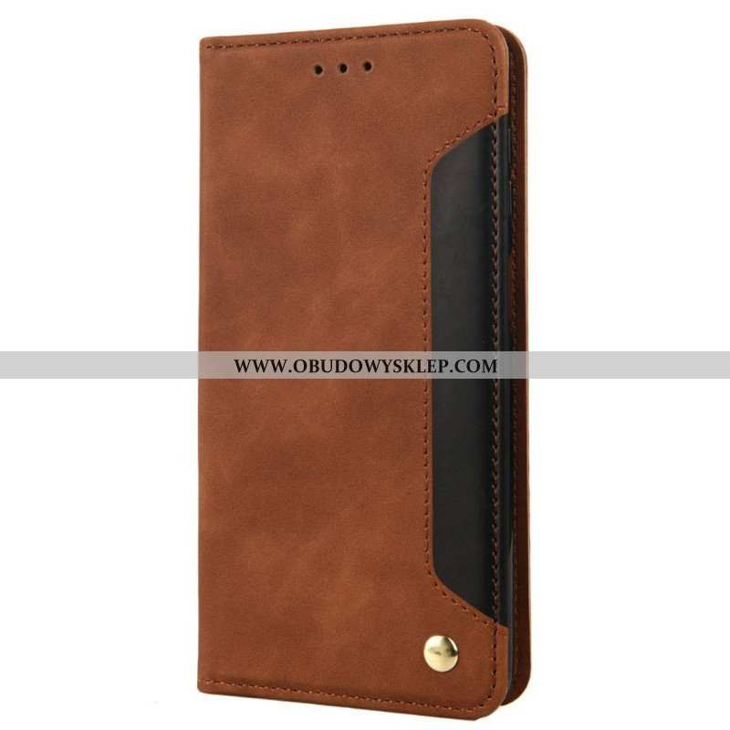 Etui Na Telefon do Samsung Galaxy M23 5G Etui Folio Podpis Dwukolorowy