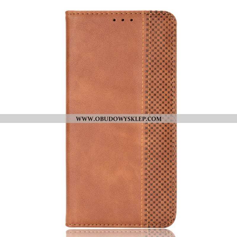 Etui Na Telefon do Samsung Galaxy M23 5G Etui Folio Stylizowany Efekt Skóry W Stylu Vintage