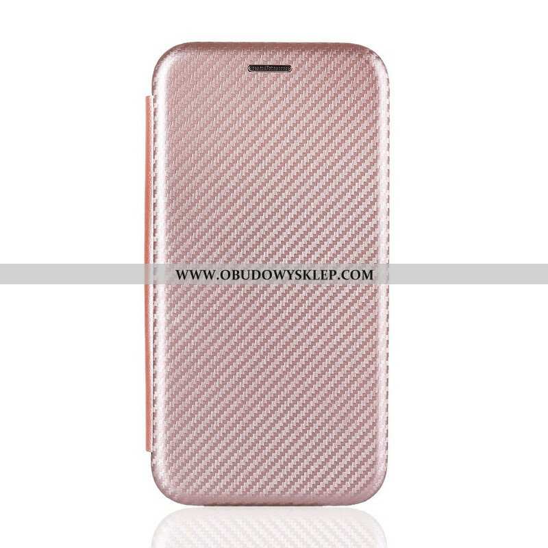 Etui Na Telefon do Samsung Galaxy M51 Etui Folio Włókno Węglowe