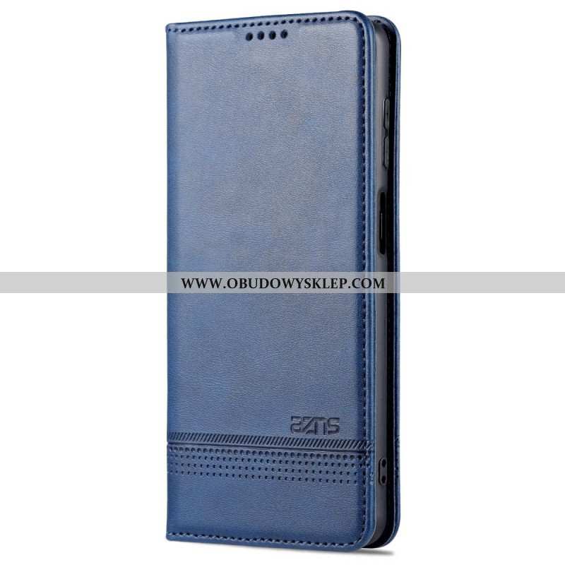 Etui Na Telefon do Samsung Galaxy M52 5G Etui Folio Efekt Skóry Azns