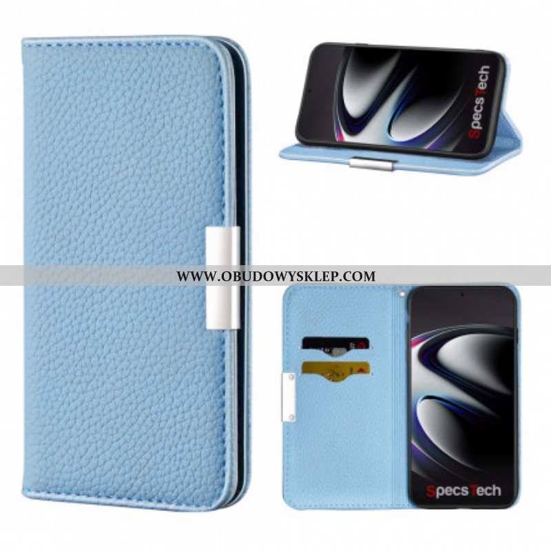 Etui Na Telefon do Samsung Galaxy S21 Ultra 5G Etui Folio Liczi Ze Sztucznej Skóry Ultra Szykowny