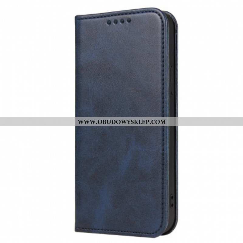 Etui Na Telefon do Samsung Galaxy S21 Ultra 5G Etui Folio Styl Biznesowy Z Efektem Skóry Plus