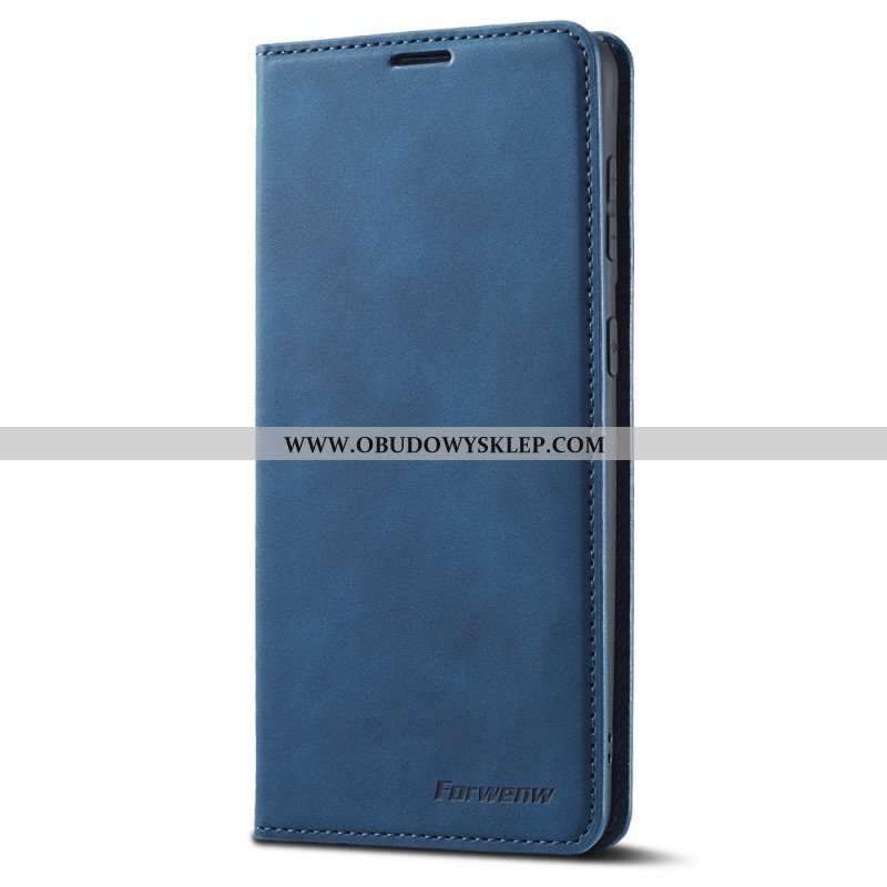 Etui Na Telefon do Samsung Galaxy S22 5G Etui Folio Forwenw Efekt Skóry