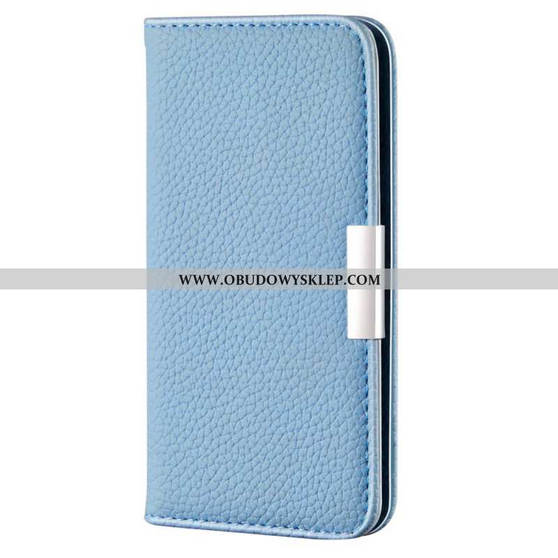 Etui Na Telefon do Samsung Galaxy S22 5G Etui Folio Liczi Ze Sztucznej Skóry Ultra Szykowny