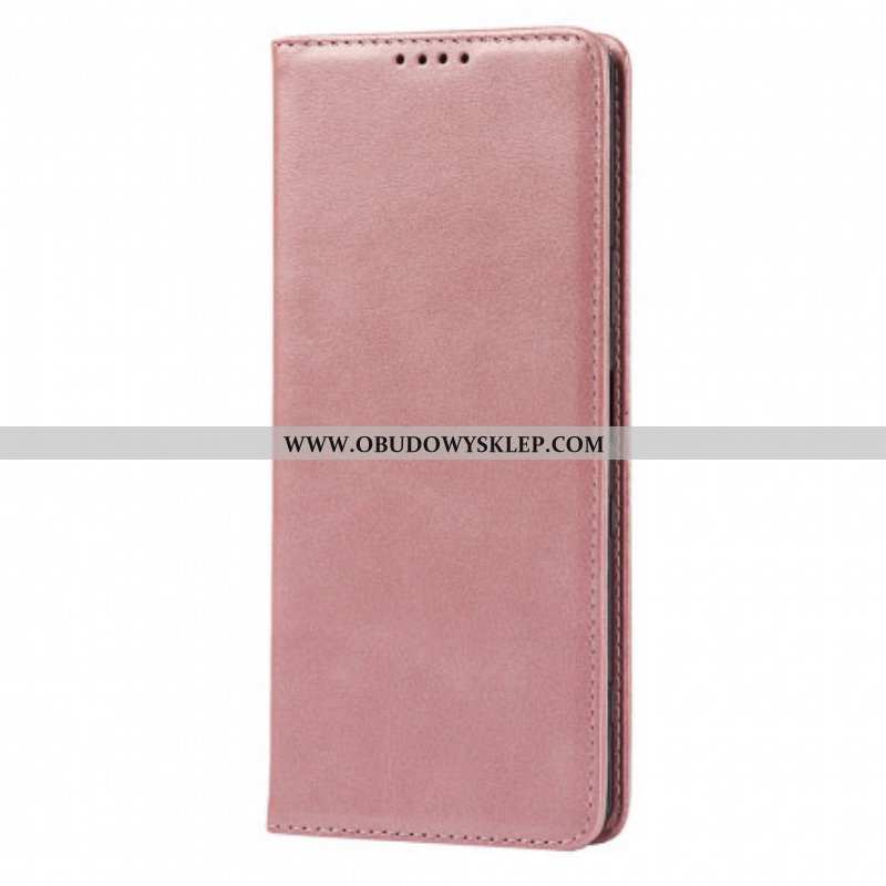 Etui Na Telefon do Sony Xperia 1 III Etui Folio Klasyczna Skóra Naturalna