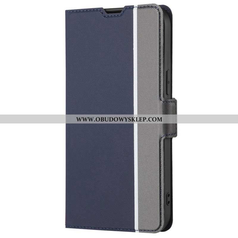 Etui Na Telefon do Sony Xperia 5 IV Etui Folio Ultra Cienki Dwukolorowy