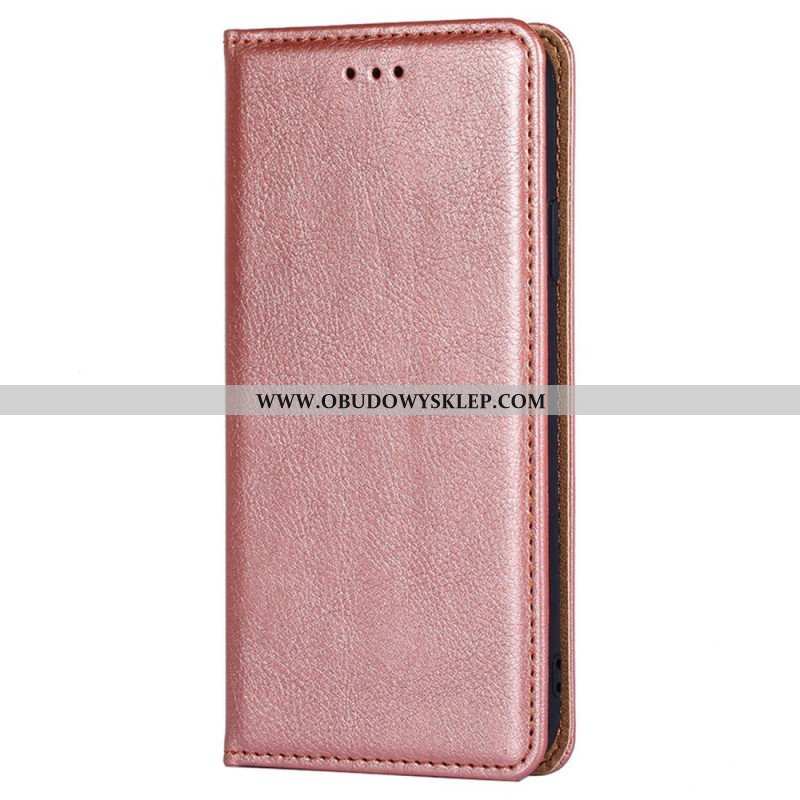 Etui Na Telefon do Xiaomi 12T / 12T Pro Etui Folio Efekt Skóry Lakierowanej