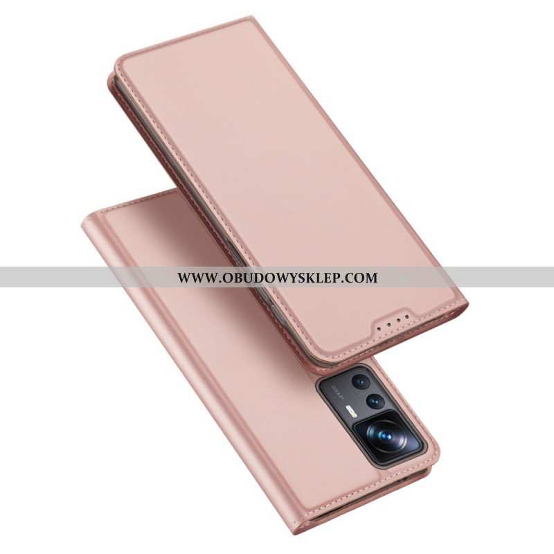 Etui Na Telefon do Xiaomi 12T / 12T Pro Etui Folio Seria Skin-pro Dux Ducis