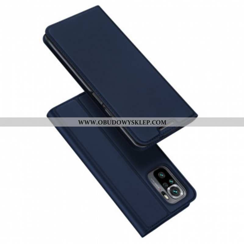 Etui Na Telefon do Xiaomi Redmi Note 10 / 10S Etui Folio Skin Pro Dux Ducis