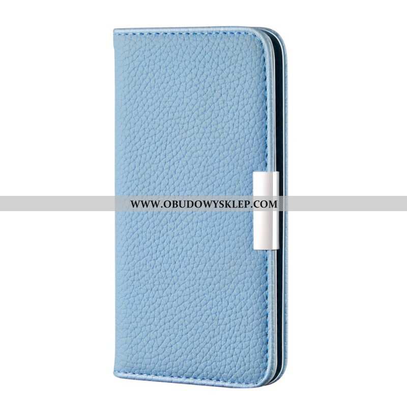 Etui Na Telefon do Xiaomi Redmi Note 10 Pro Etui Folio Liczi Ze Sztucznej Skóry Ultra Szykowny