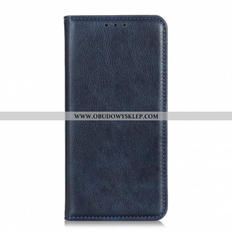 Etui Na Telefon do Xiaomi Redmi Note 10 Pro Etui Folio Skóra Dwoinowa Liczi