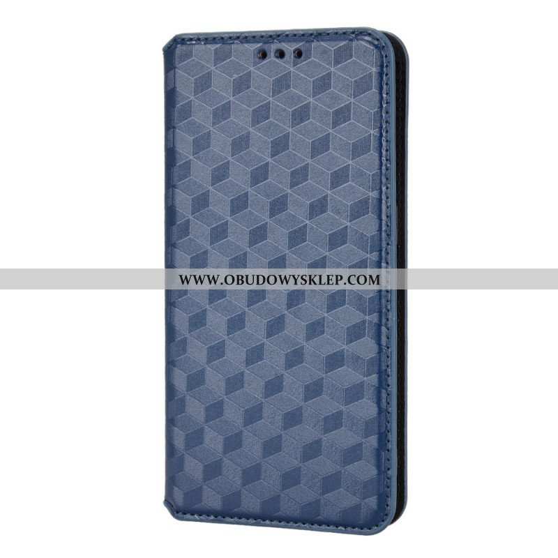 Etui Na Telefon do Xiaomi Redmi Note 11 / 11S Etui Folio Efekt Diamentowej Skóry 3d