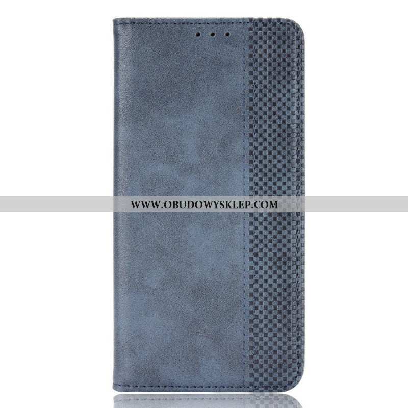 Etui Na Telefon do Xiaomi Redmi Note 11 Pro / 11 Pro 5G Etui Folio Stylizowany Efekt Skóry W Stylu V