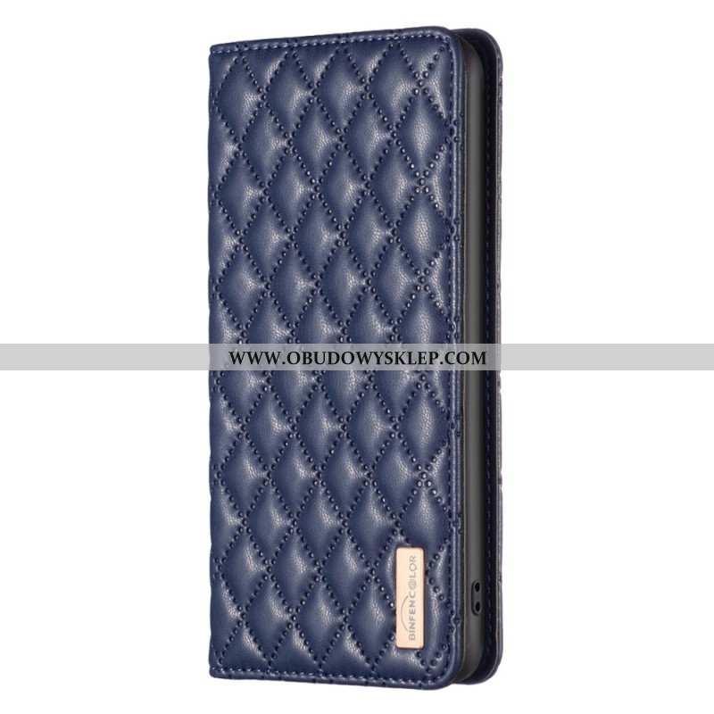 Etui Na Telefon do Xiaomi Redmi Note 12 Pro Etui Folio Pikowany Binfen Kolor