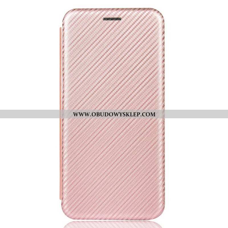 Etui Na Telefon do iPhone 13 Pro Max Etui Folio Włókno Węglowe