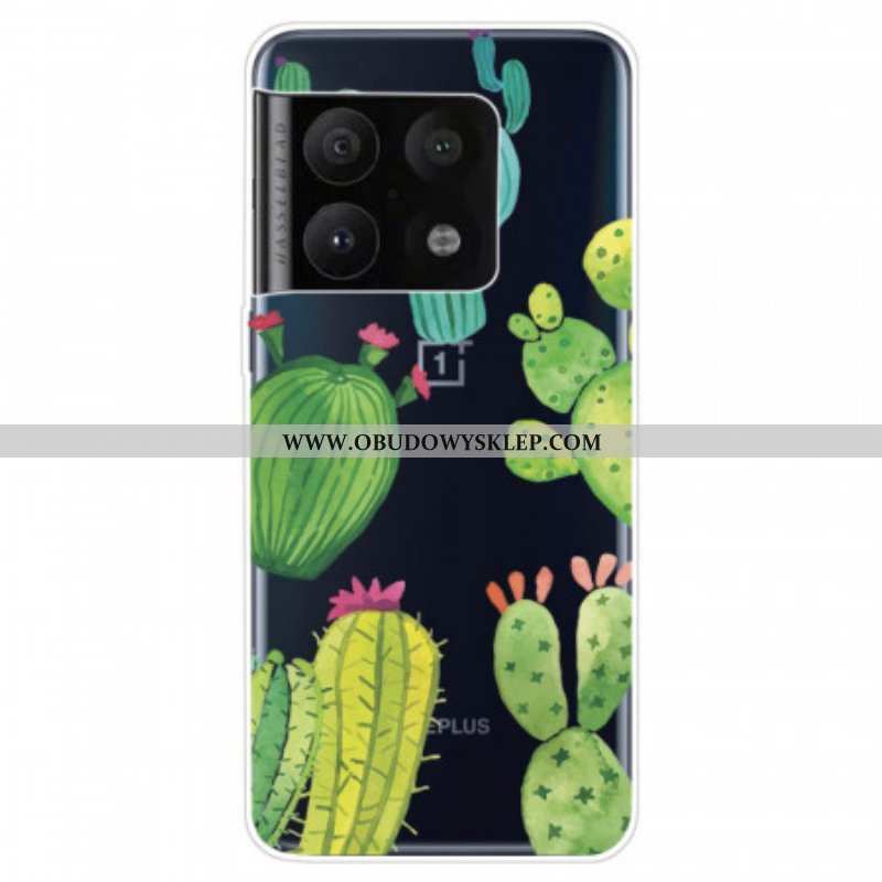 Etui do OnePlus 10 Pro 5G Akwarela Kaktusy