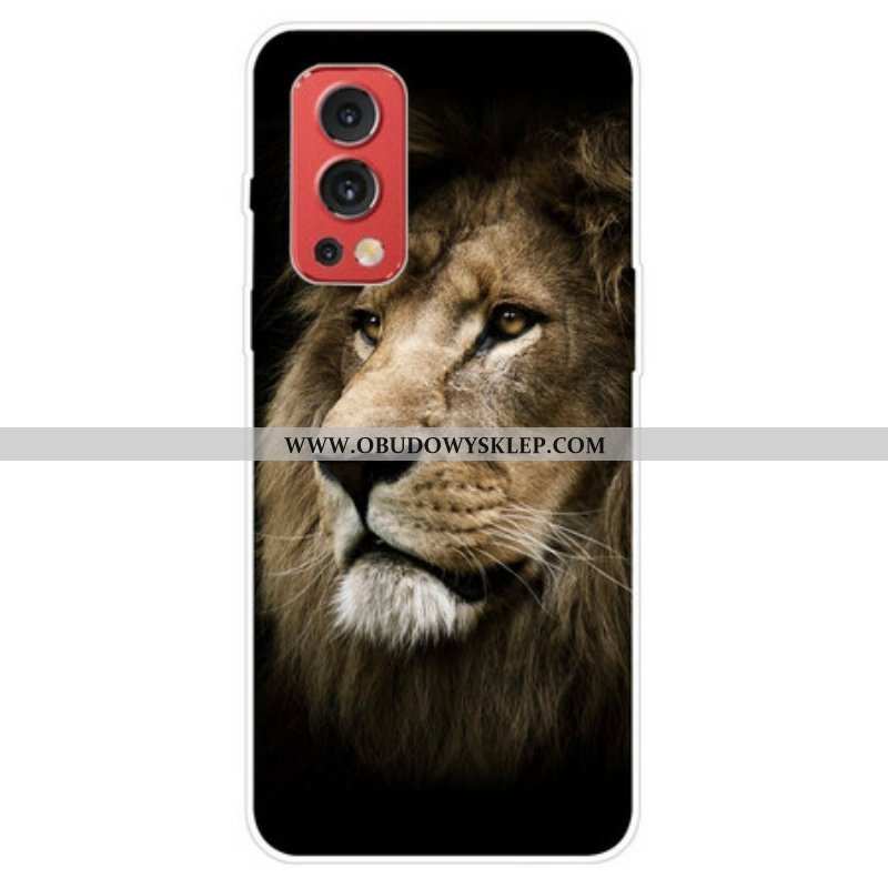 Etui do OnePlus Nord 2 5G Głowa Lwa