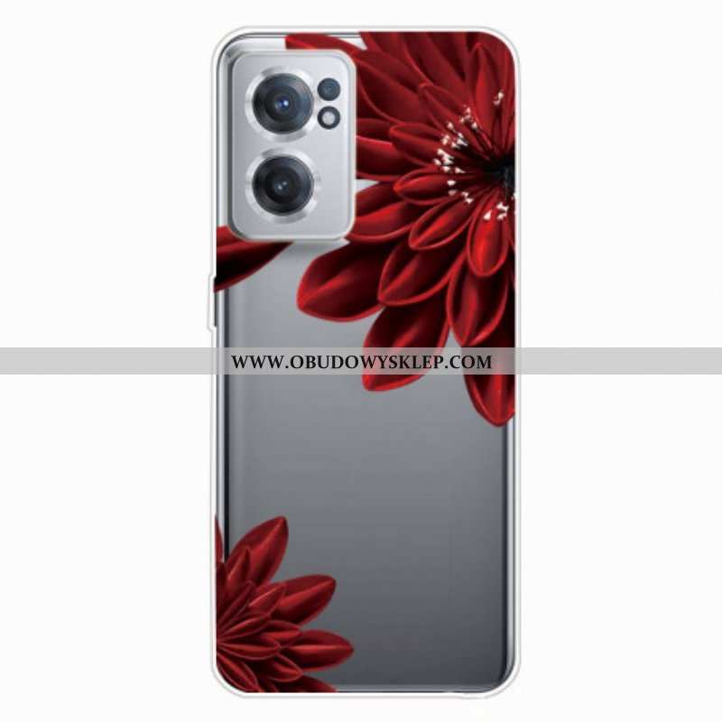 Etui do OnePlus Nord CE 2 5G Szkarłatny Kwiat