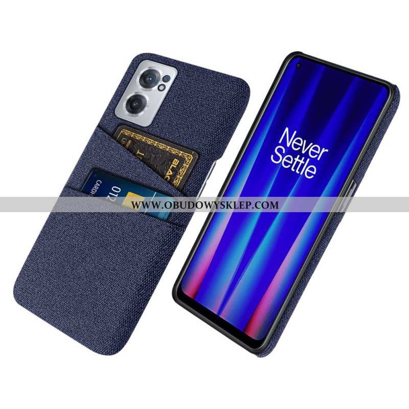 Etui do OnePlus Nord CE 2 5G Tkany Uchwyt Na Karty