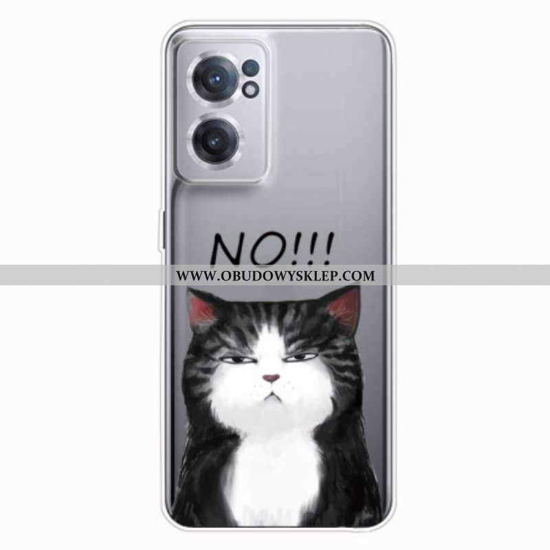 Etui do OnePlus Nord CE 2 5G Zrzędliwy Kot