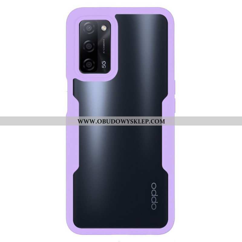 Etui do Oppo A16 / A16s Hybryda Ze Ściętymi Krawędziami