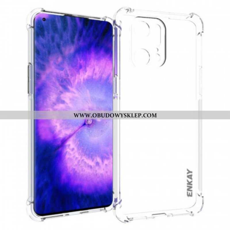 Etui do Oppo Find X5 Pro Przezroczysty Enkay